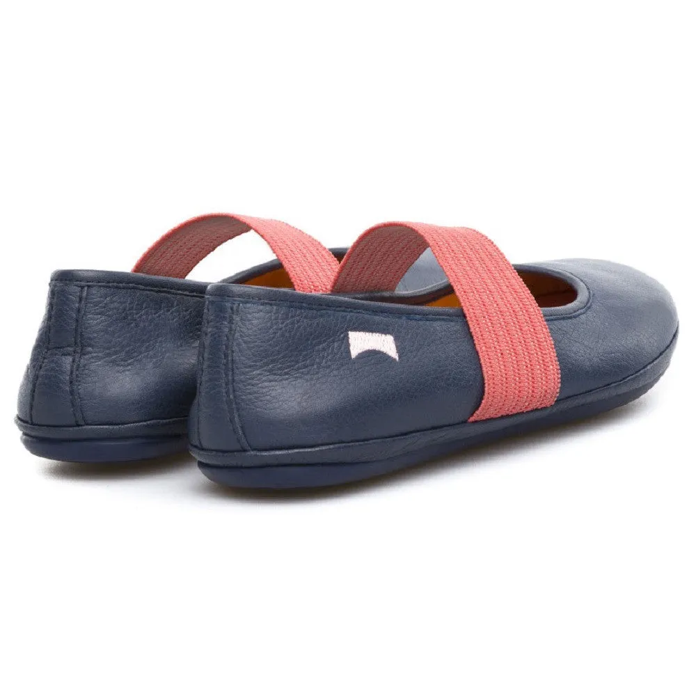 Camper Right 80025 Navy & Pink Ballerina Shoes