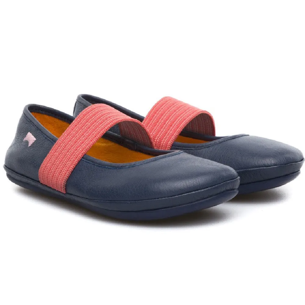 Camper Right 80025 Navy & Pink Ballerina Shoes