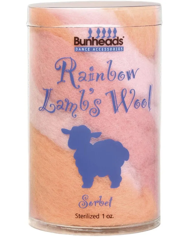 Capezio Bunheads Spun Lambs Wool - BH401 - Rainbow Sorbet