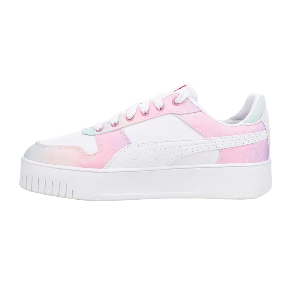 Carina Street Watercolor Lace Up Sneakers