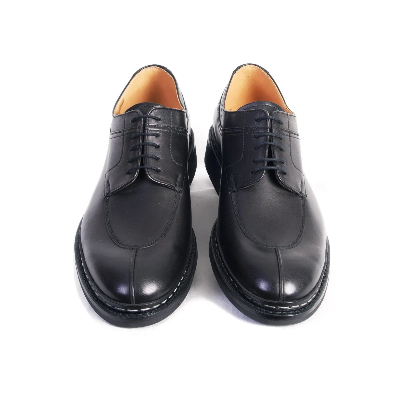 CATALPA | Leather Derby Shoe | Black