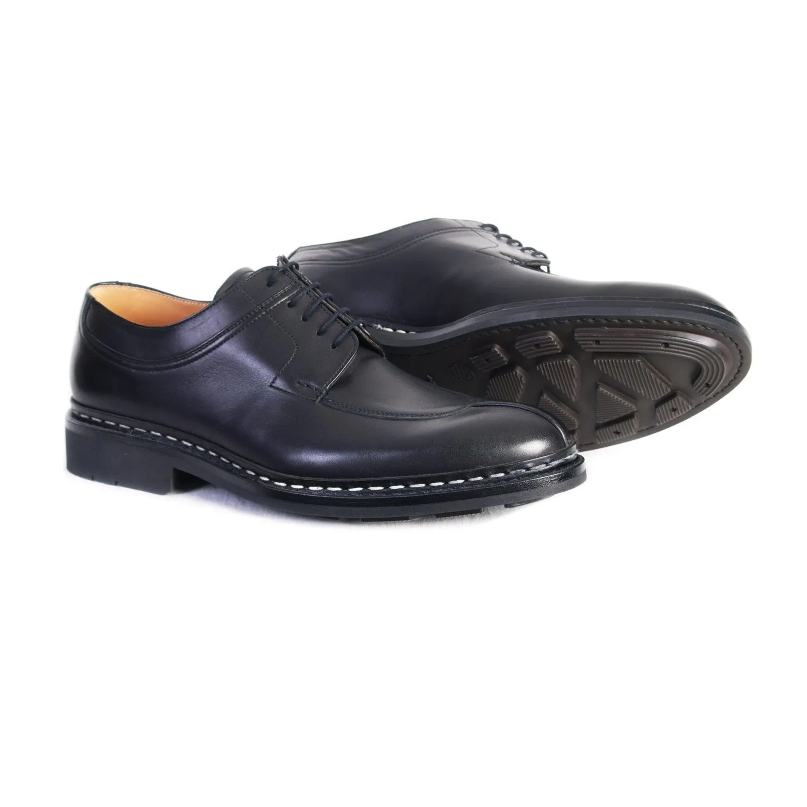 CATALPA | Leather Derby Shoe | Black