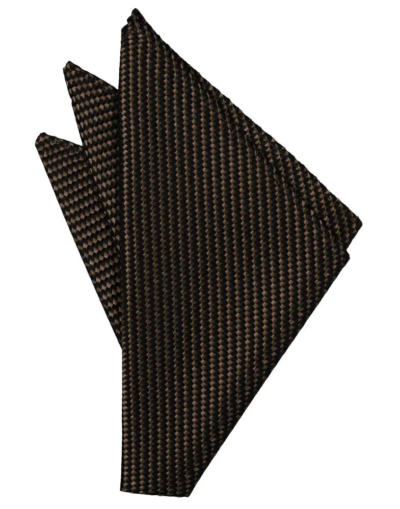 Chocolate Venetian Pocket Square