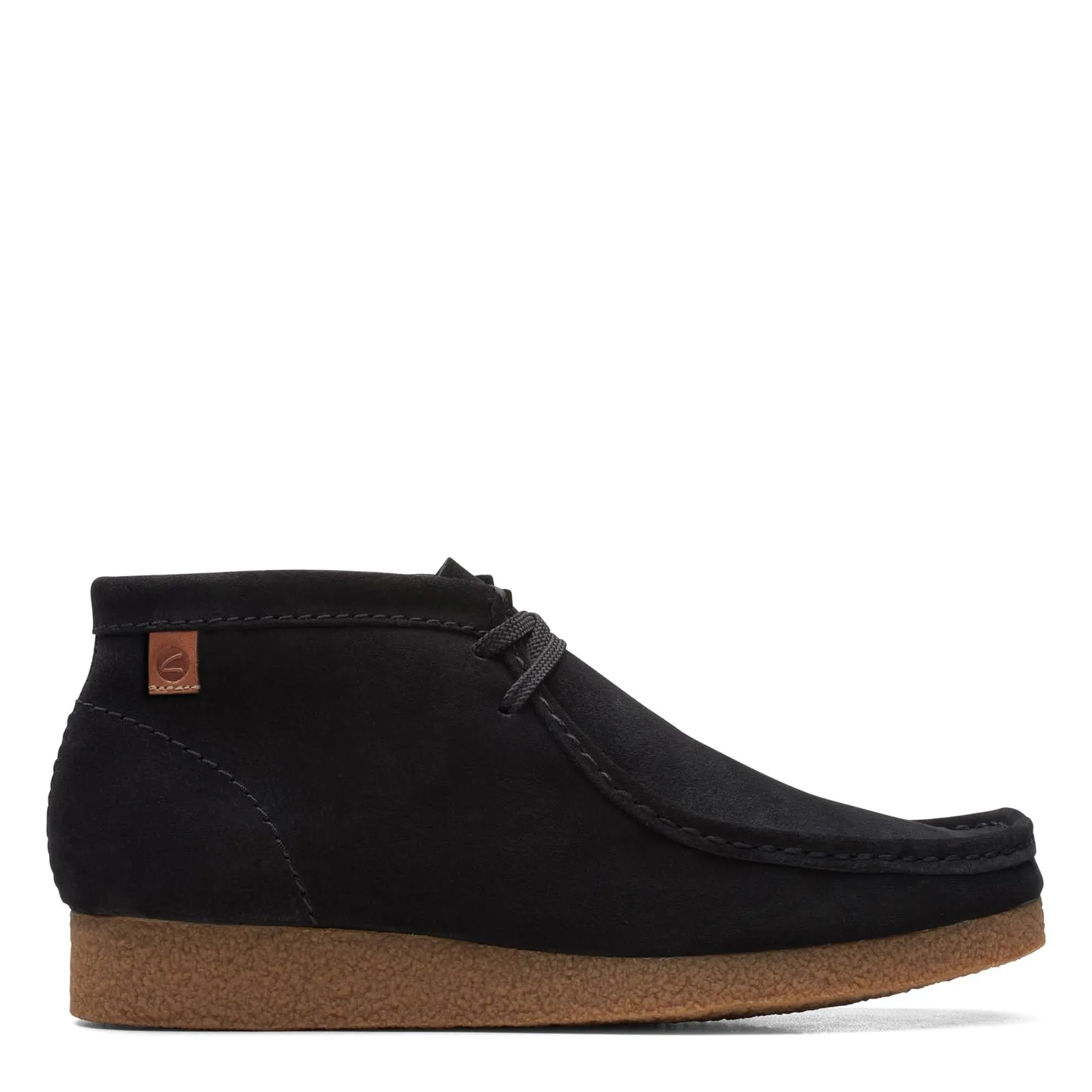 Clarks Men's Shacre Boot Ankle, Black Suede, 9