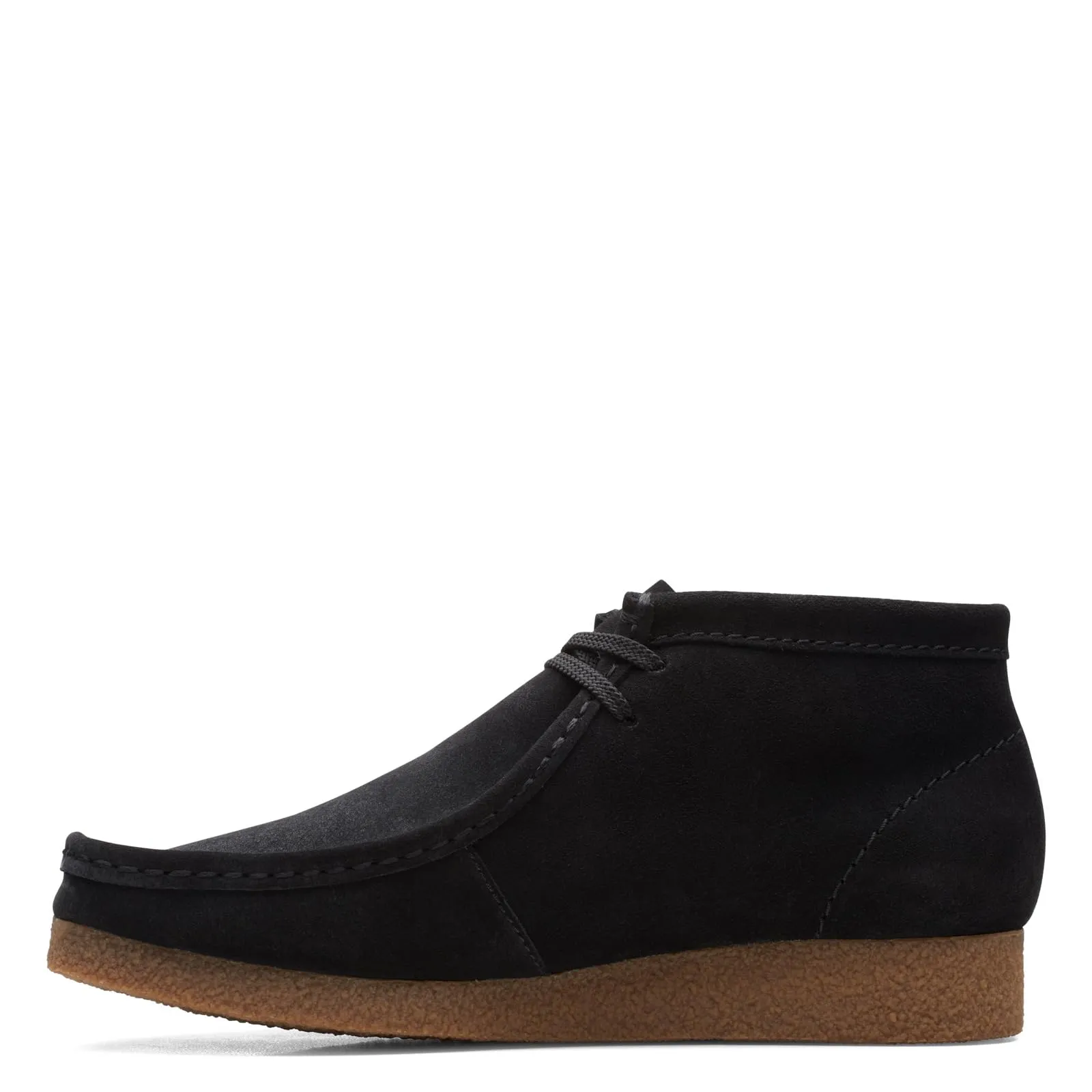 Clarks Men's Shacre Boot Ankle, Black Suede, 9