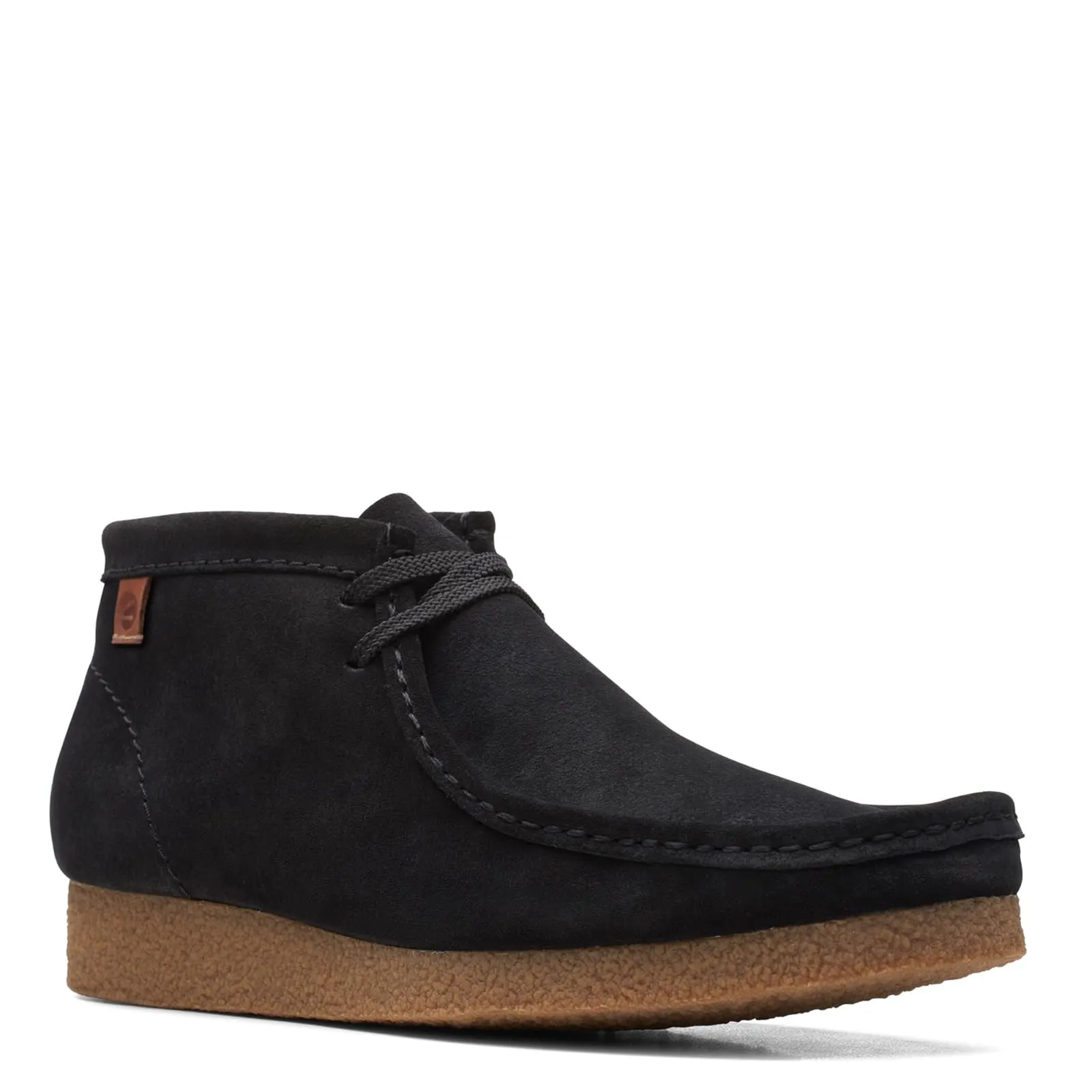 Clarks Men's Shacre Boot Ankle, Black Suede, 9