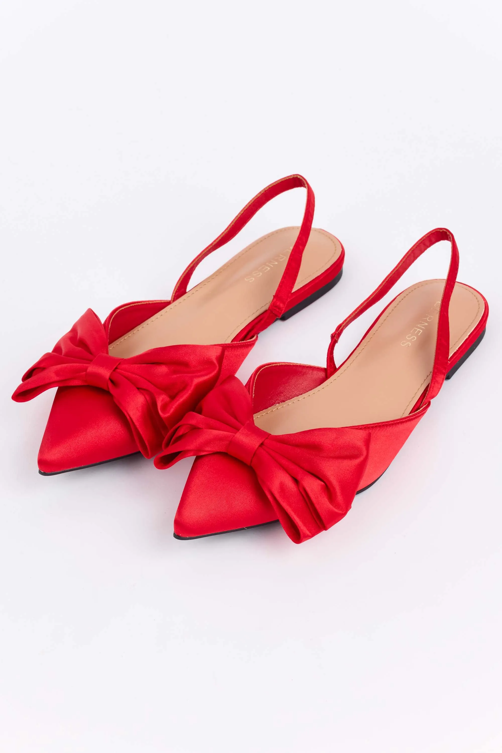 Claudia Flats- Red