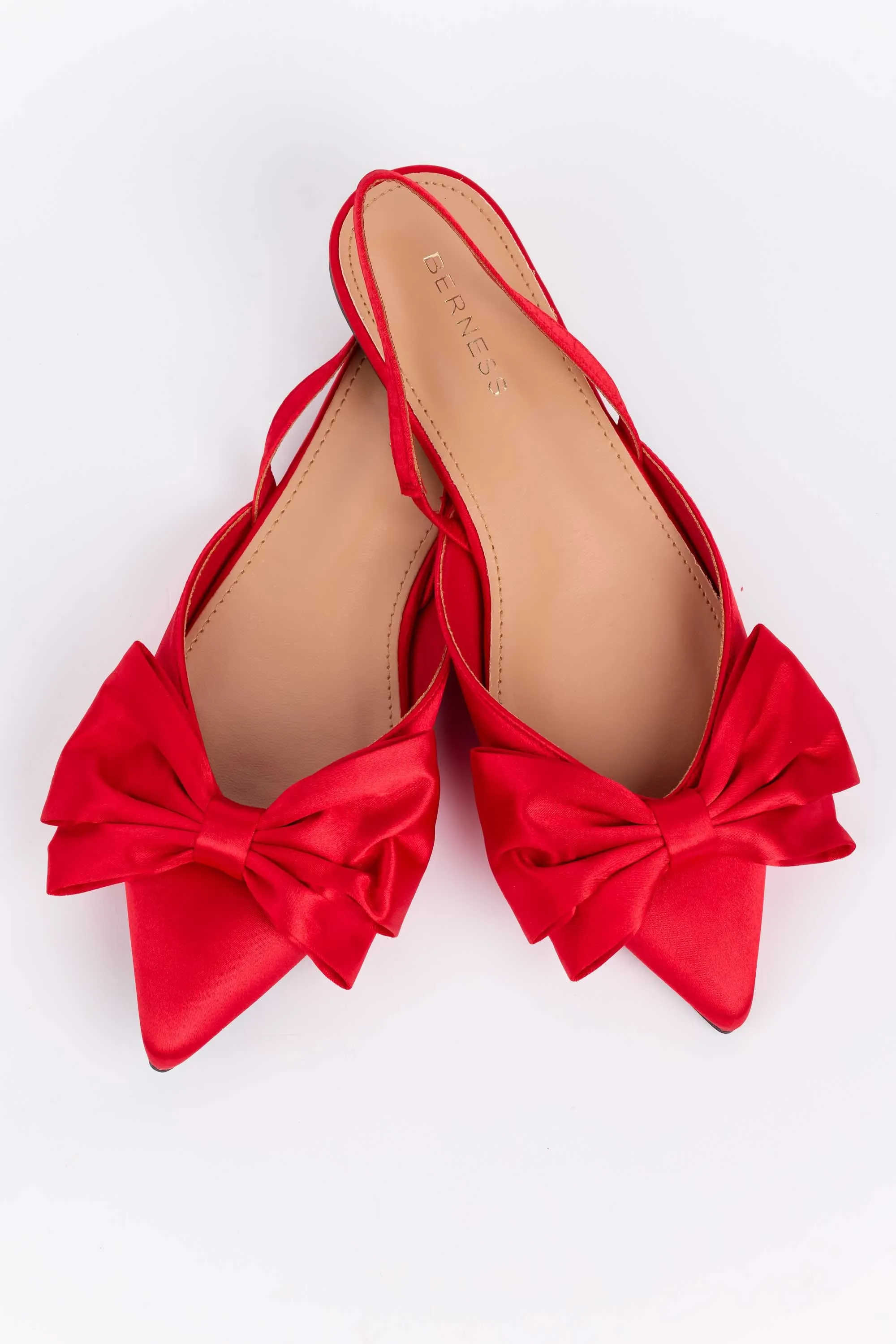 Claudia Flats- Red