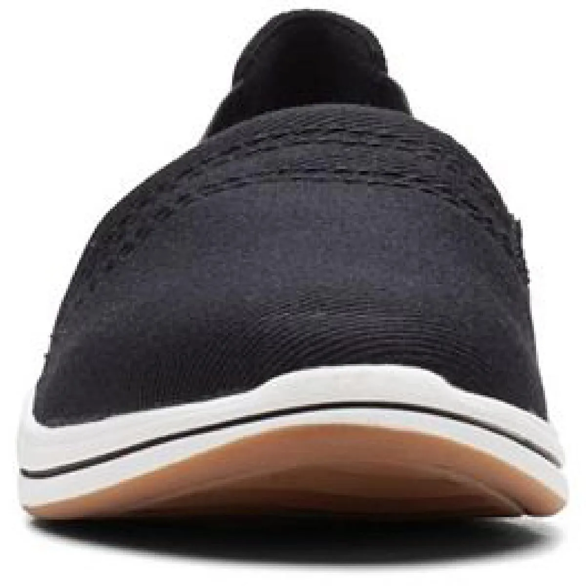 Cloudsteppers by Clarks Womens Breeze Step Canvas Lifestyle Slip-On Sneakers