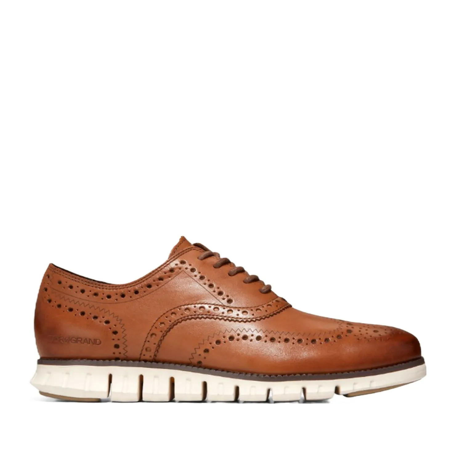 Cole Haan Men's Zerogrand Wingtip Oxford in British Tan