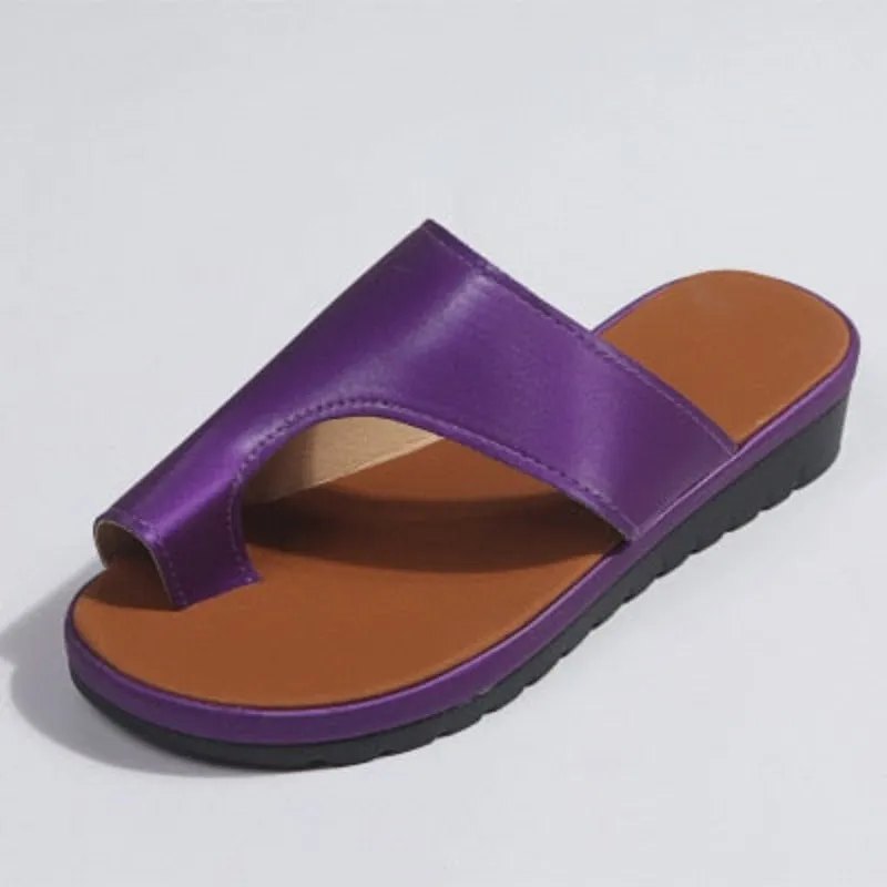 Comfy Platform Flat Soft Orthopedic Sandals