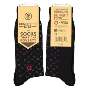 Conscious Step Fight Poverty Socks Multi