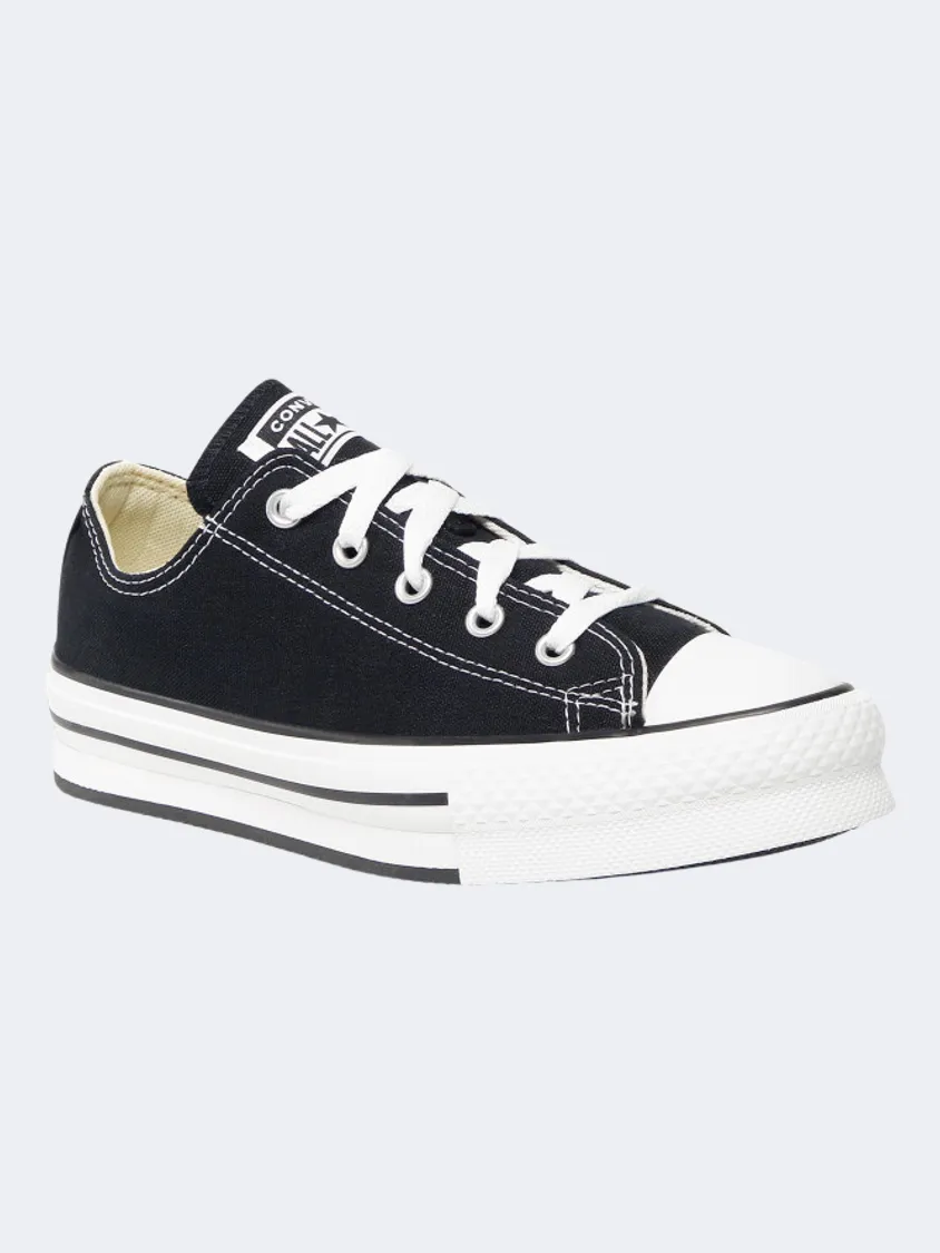 Converse All Star Eva Lift Kids Lifestyle Shoes Black/White