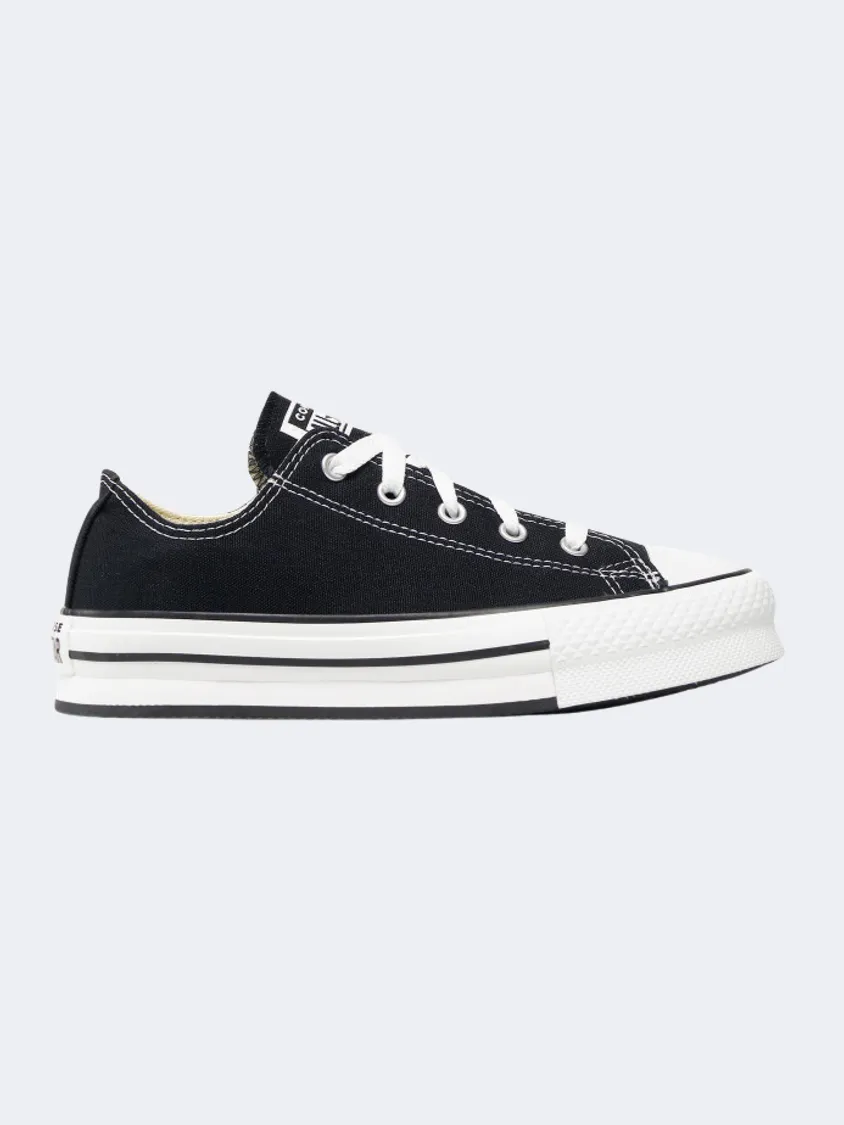 Converse All Star Eva Lift Kids Lifestyle Shoes Black/White