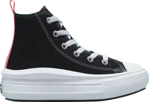 Converse Chuck Taylor All Star Move Platform High PS Black Pink Salt Sneakers