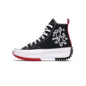 Converse Mens Run Star Hike Hi Shoe 'Black White Red'