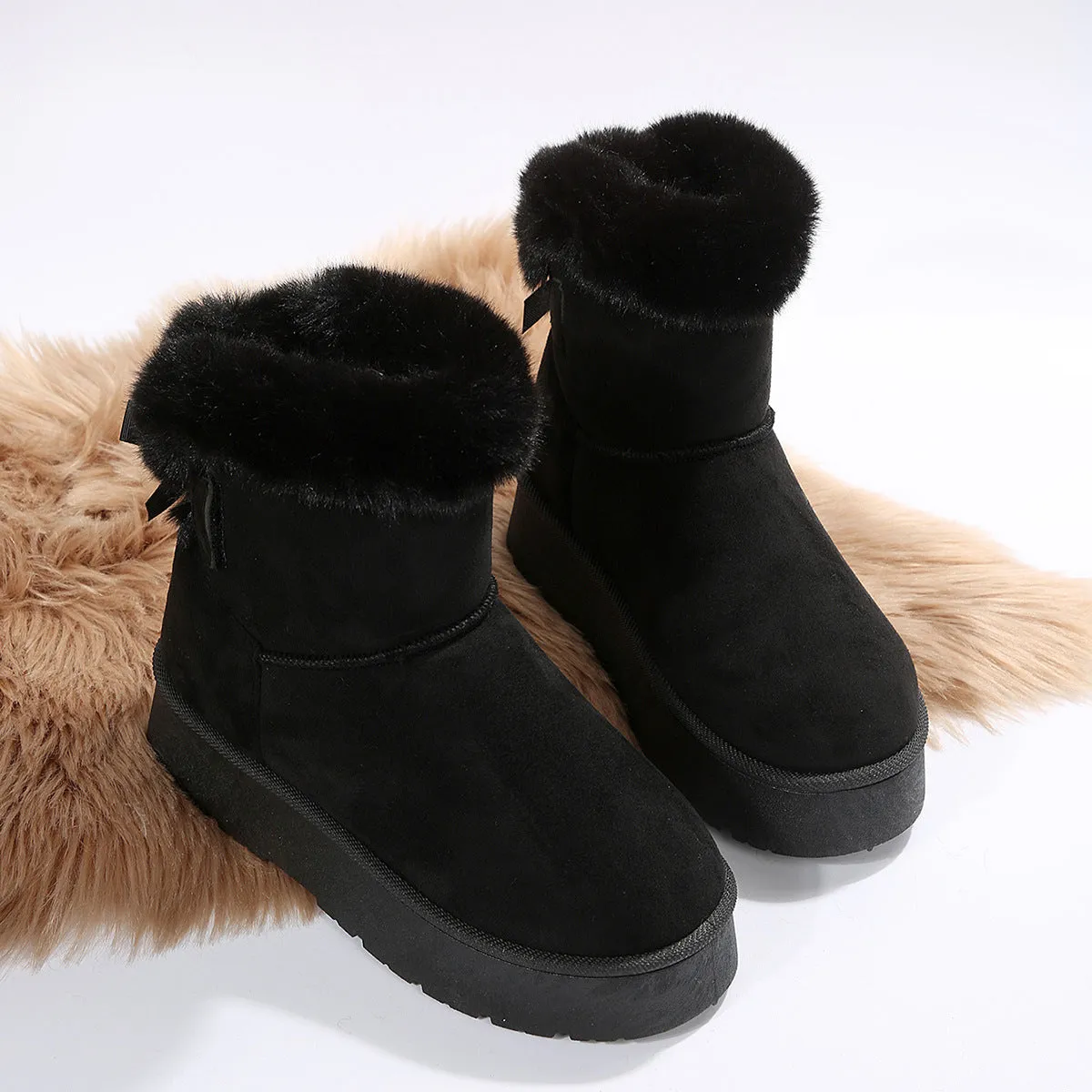 Cozy Plush Stylish Soft Trendy Warm Chunky Comfortable Durable Fashionable Shoes