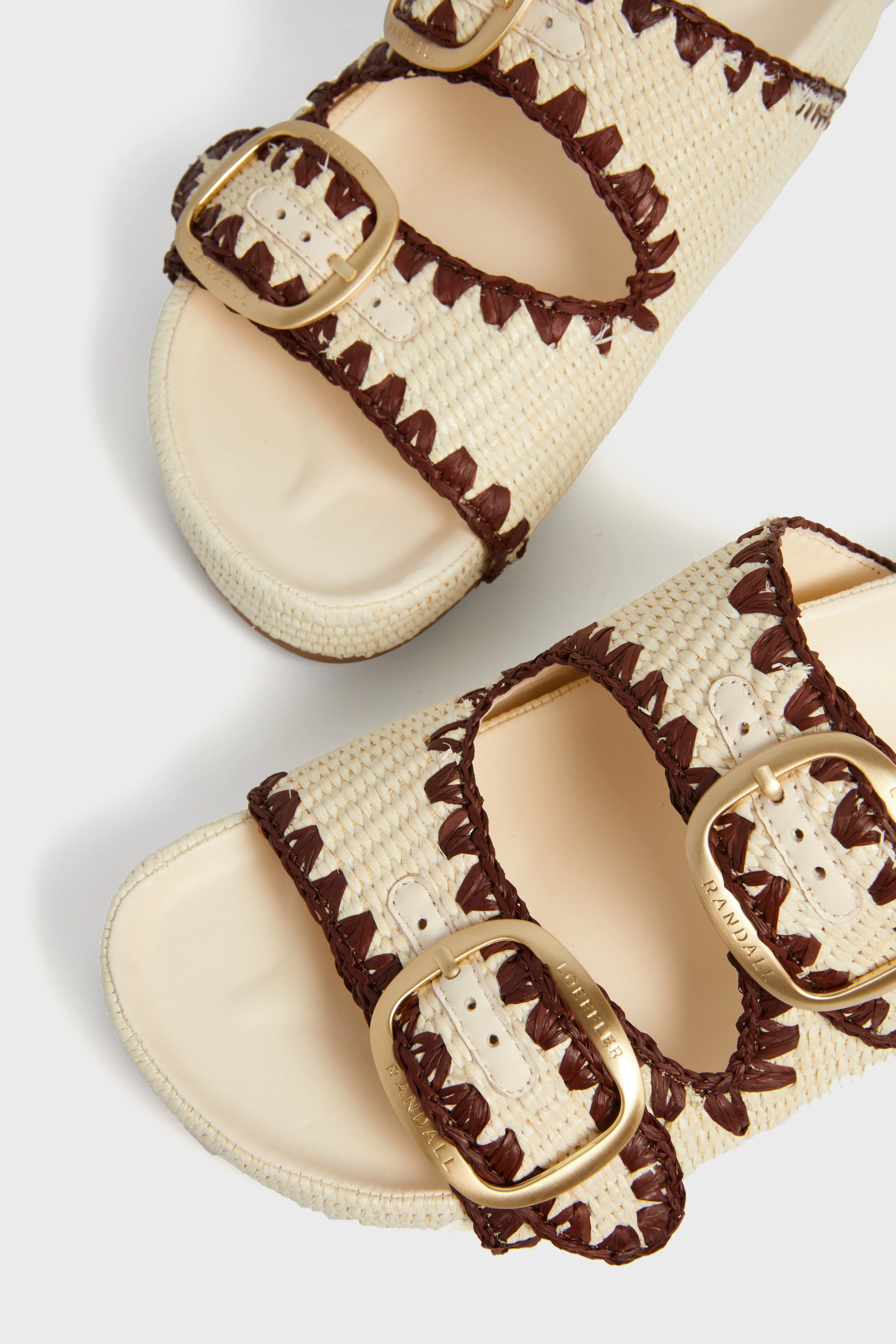 Cream Tarbu Theo Sandals