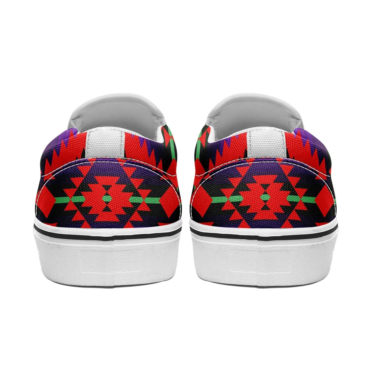 Cree Confederacy Chicken Dance Otoyimm Kid's Canvas Slip On Shoes