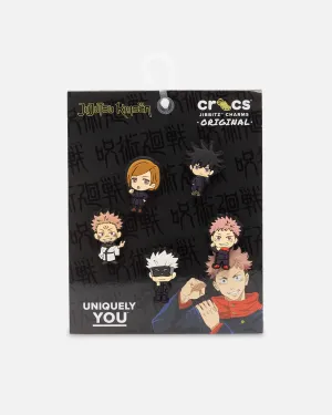 Crocs X Jujutsu Kaisen 5 Pack Jibbitz™ Charms Multi