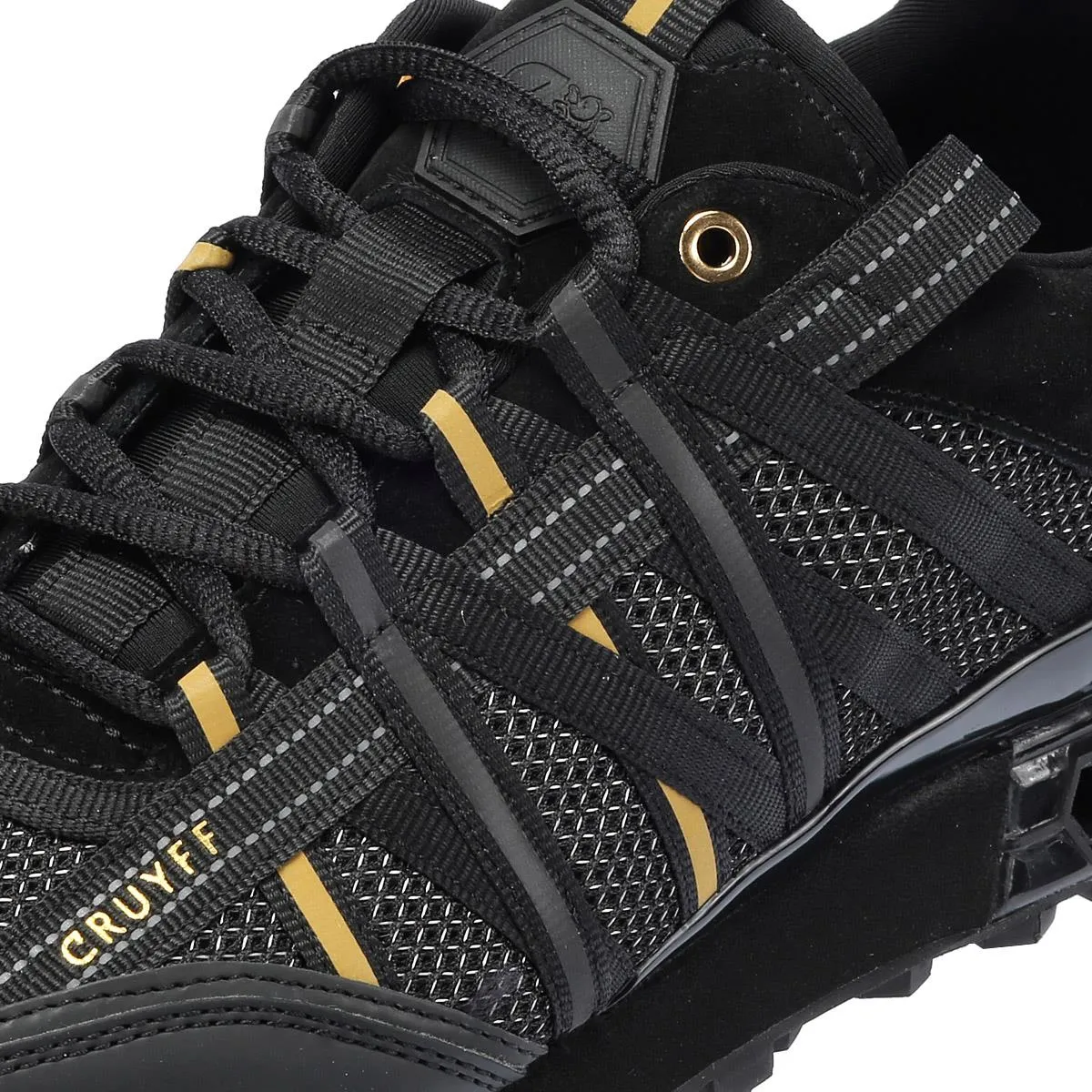 Cruyff Fearia Men's Black/Gold Trainers