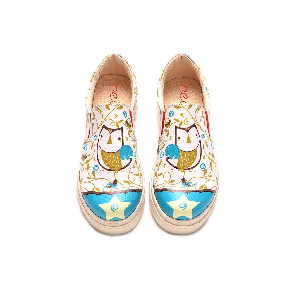 Cute Owl Sneaker Shoes NVN104