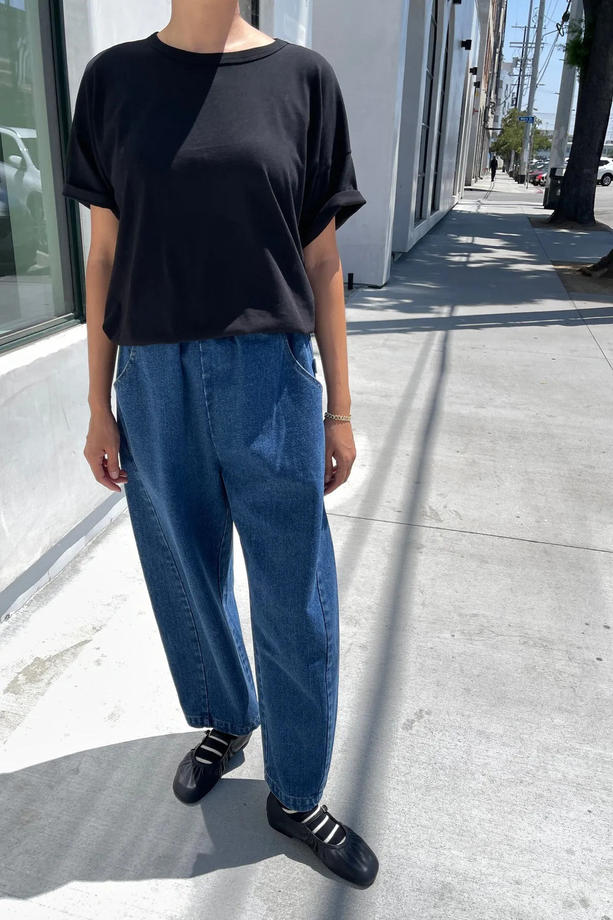 Denim Arc Pant | Le Bon Shoppe