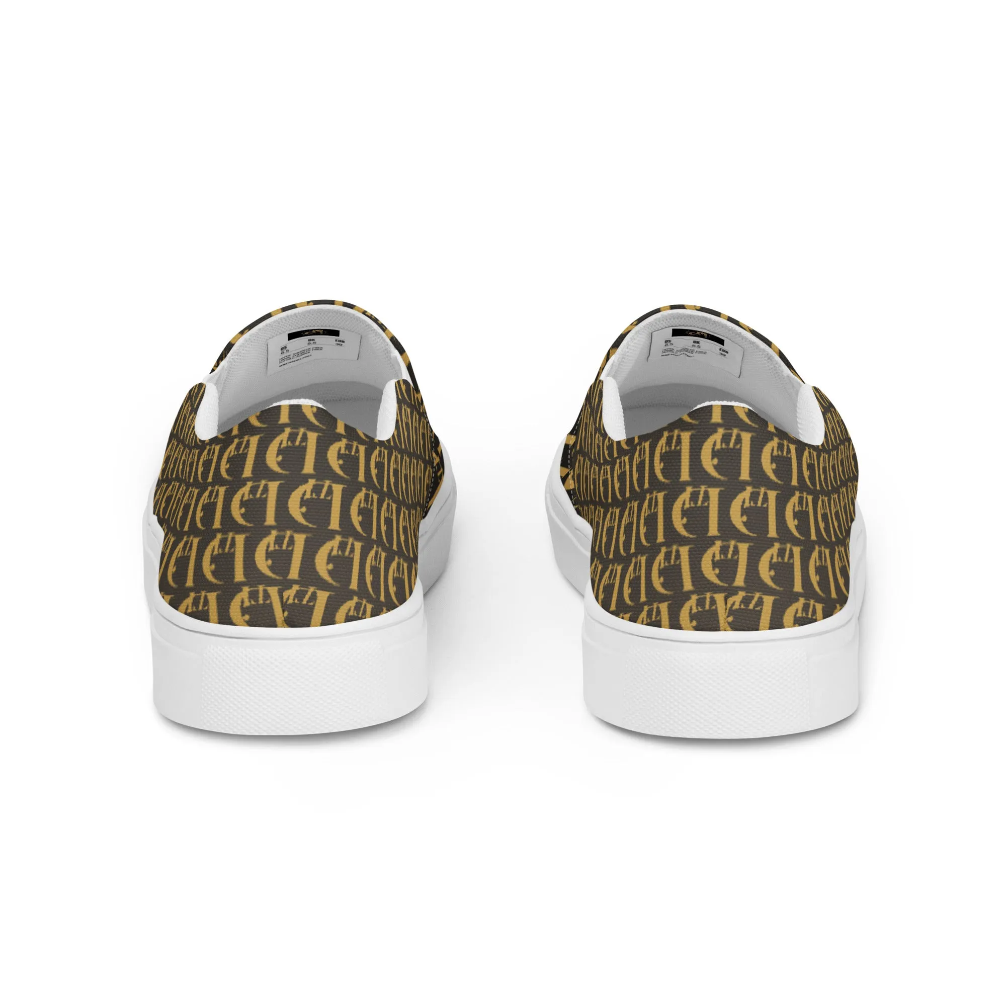 Descendants of the Island Gold Men’s slip-on canvas shoes