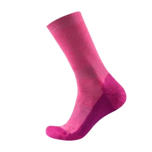 Devold Multi Medium Woman Sock Cerise | Buy Devold Multi Medium Woman Sock Cerise here | Outnorth