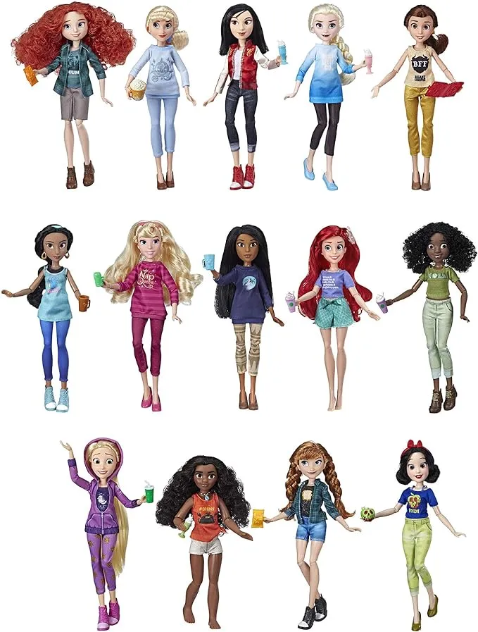 Disney Princess E7508AS2 Ralph Breaks The Internet Movie Dolls with Comfy Clothes & Accessories, 14 Doll Ultimate Multipack (Amazon Exclusive)