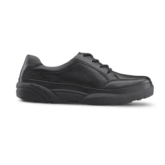 Dr. Comfort Men's Casual Shoe - Justin - Black