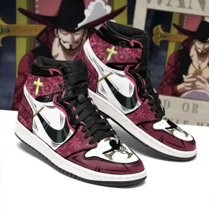 Dracule Mihawk Sword Sneakers Custom Anime OP Shoes