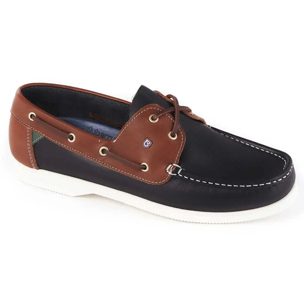 DUBARRY Men's Admirals Deck Shoes - Navy / Brown