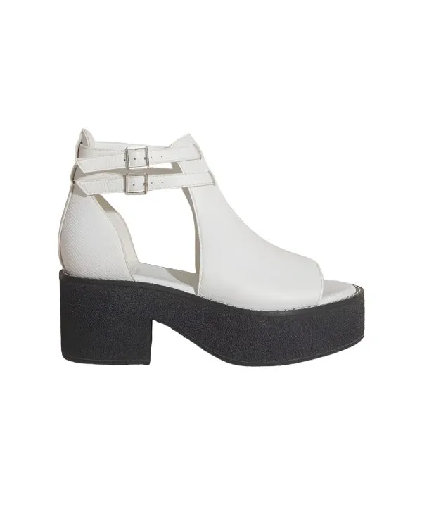 Elizabeth - Platform Strapped Sandal