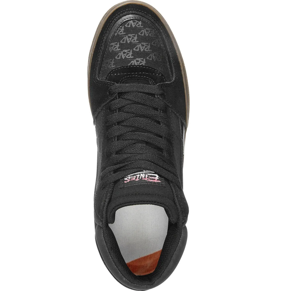 Etnies Shoes Screw Vulc Mid X Rad - Black/Gum