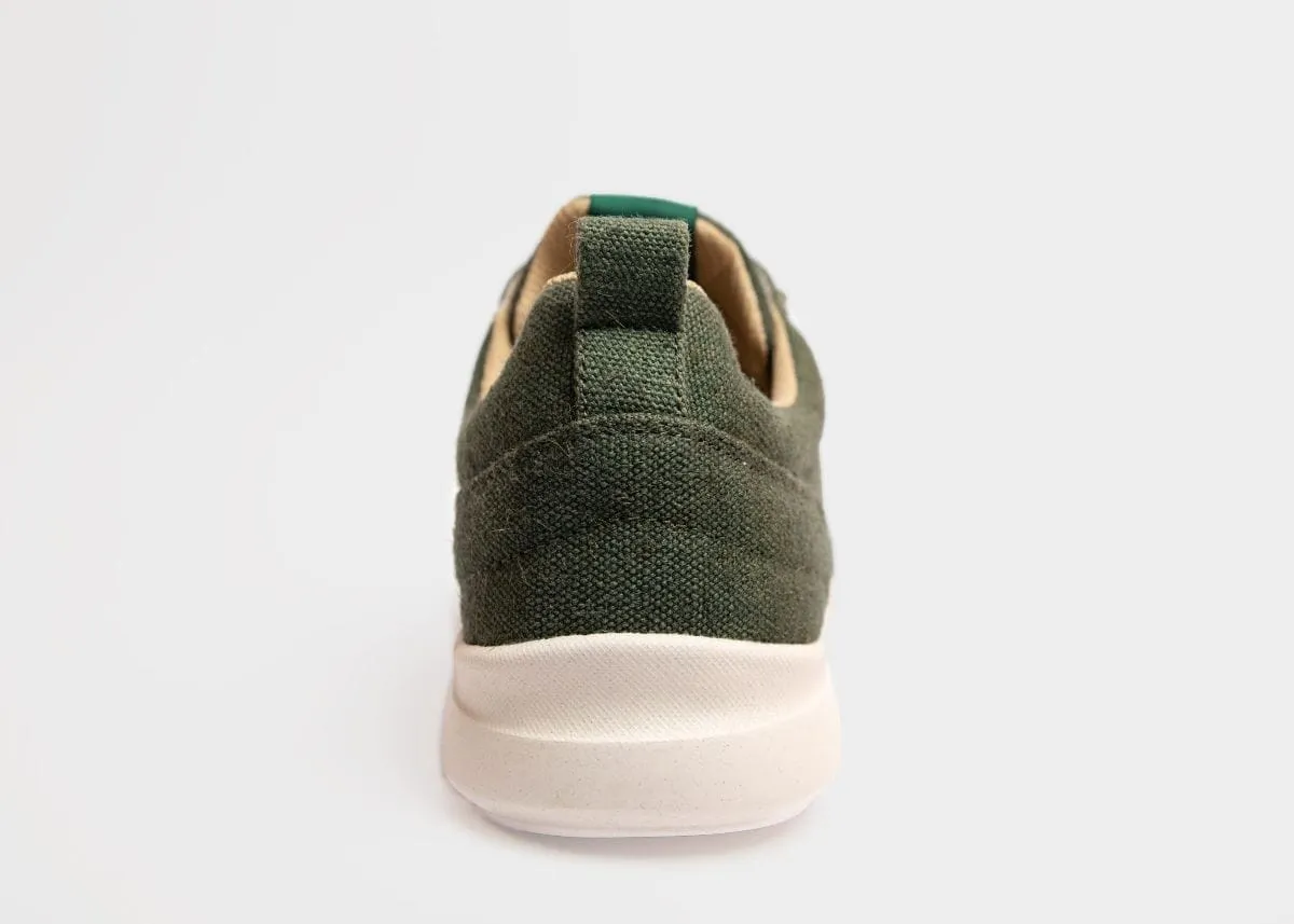 Explorer V2 Women's Vegan Hemp Sneakers | Dark Green