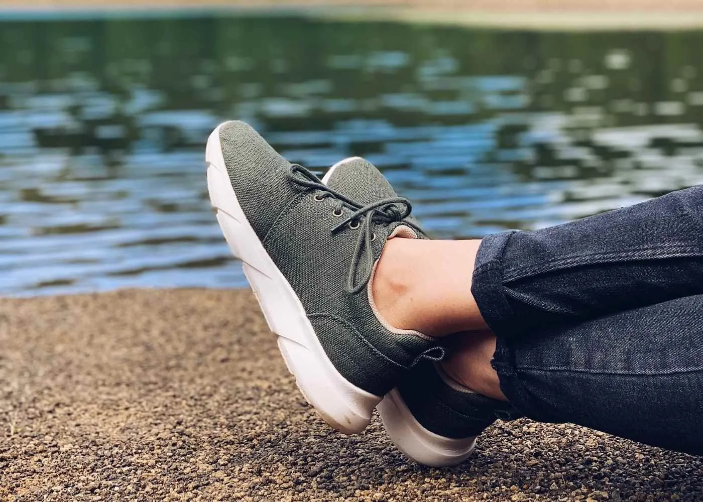 Explorer V2 Women's Vegan Hemp Sneakers | Dark Green