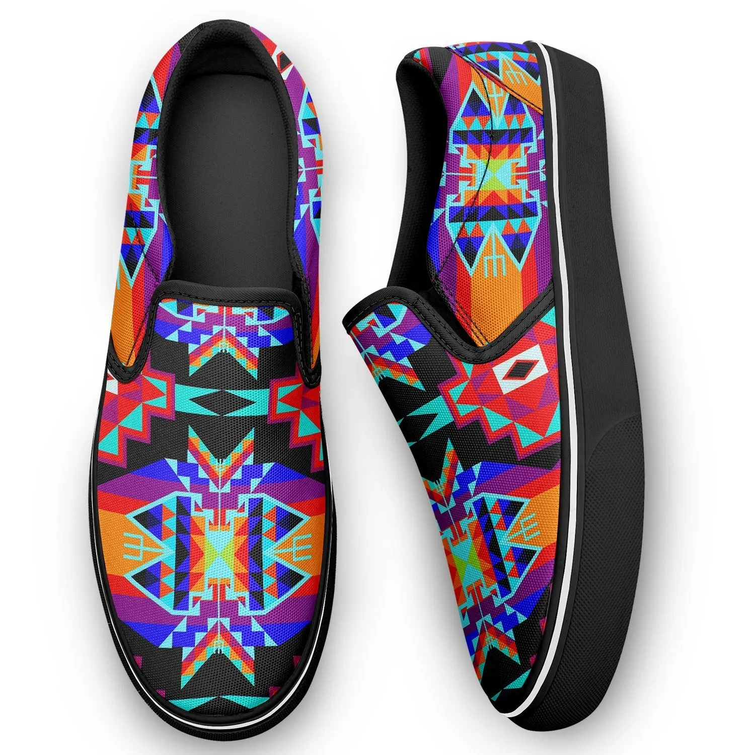 Fancy Bustle Otoyimm Kid's Canvas Slip On Shoes