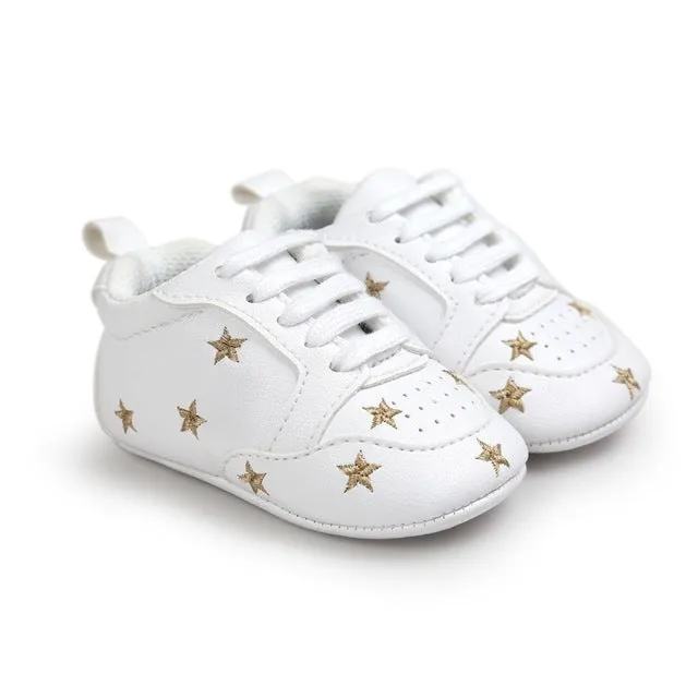 Fashionable Casual Lace up Baby Shoes