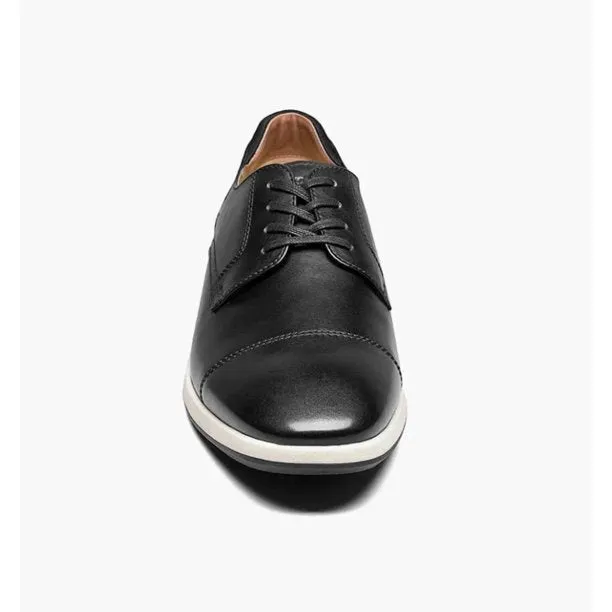 Florsheim Transit Cap Toe Oxford Black Shoe