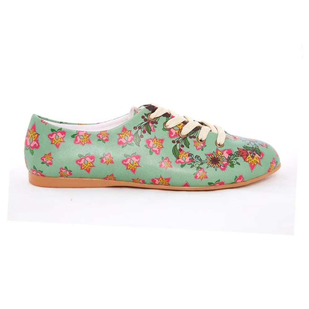 Flowers Ballerinas Shoes SLV071