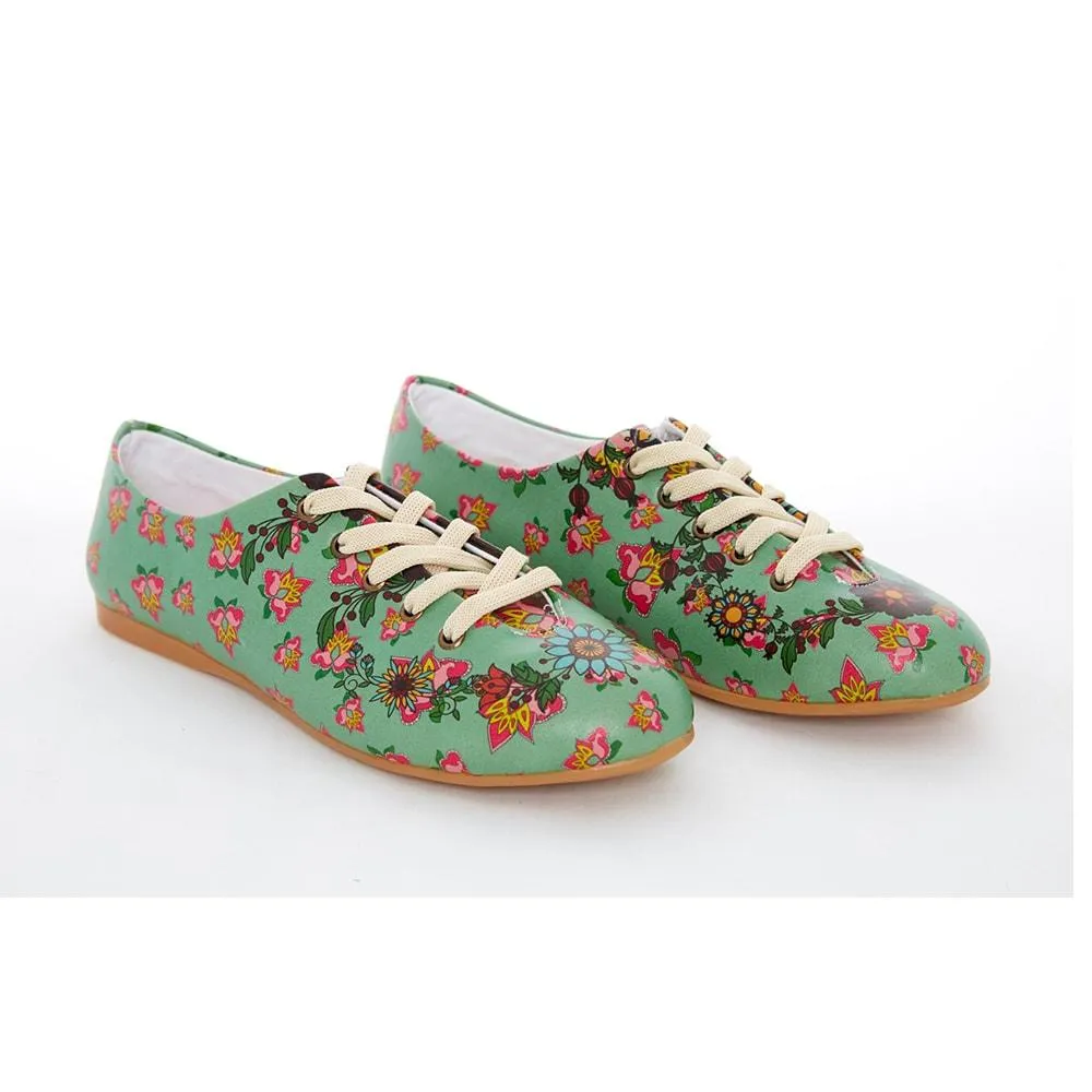 Flowers Ballerinas Shoes SLV071