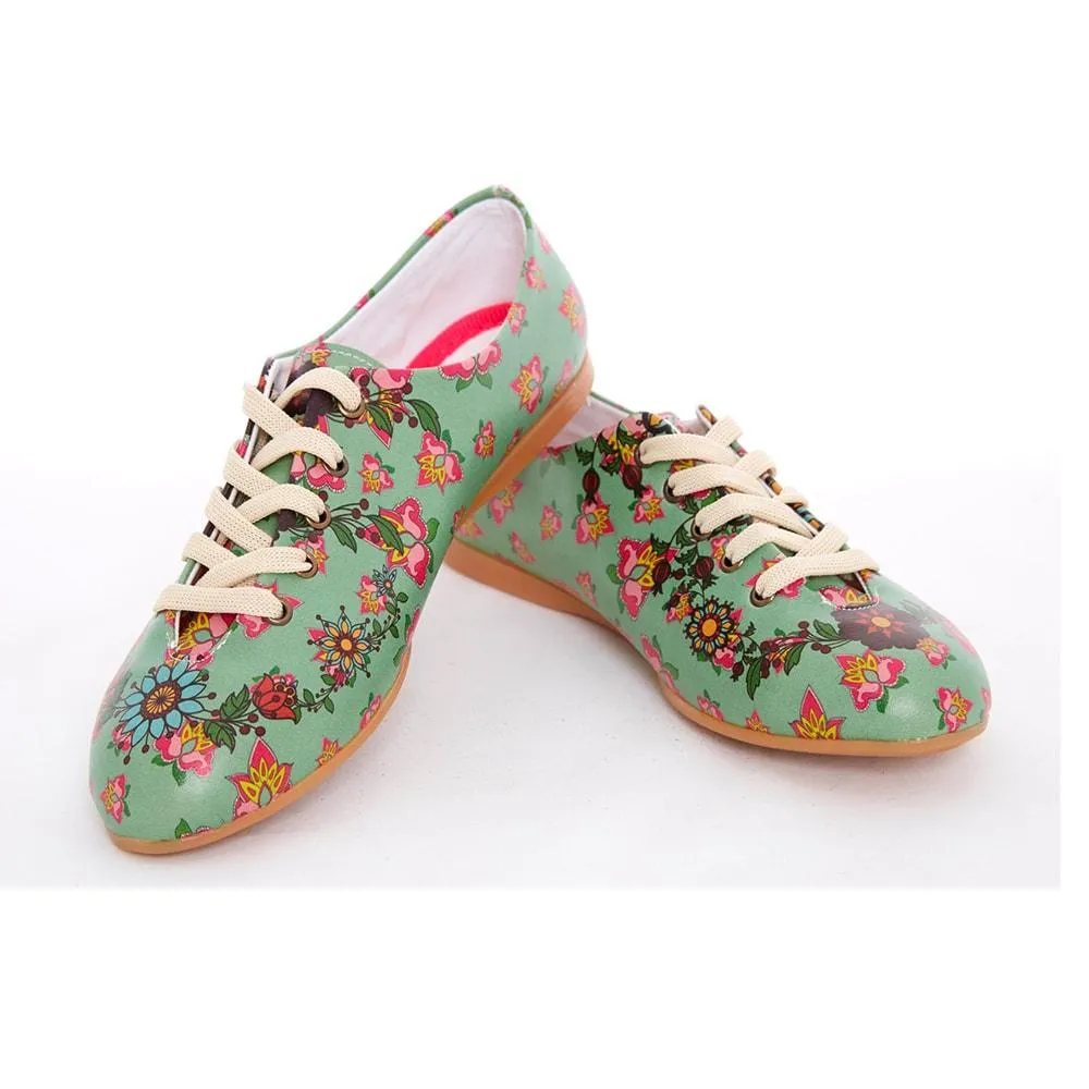 Flowers Ballerinas Shoes SLV071