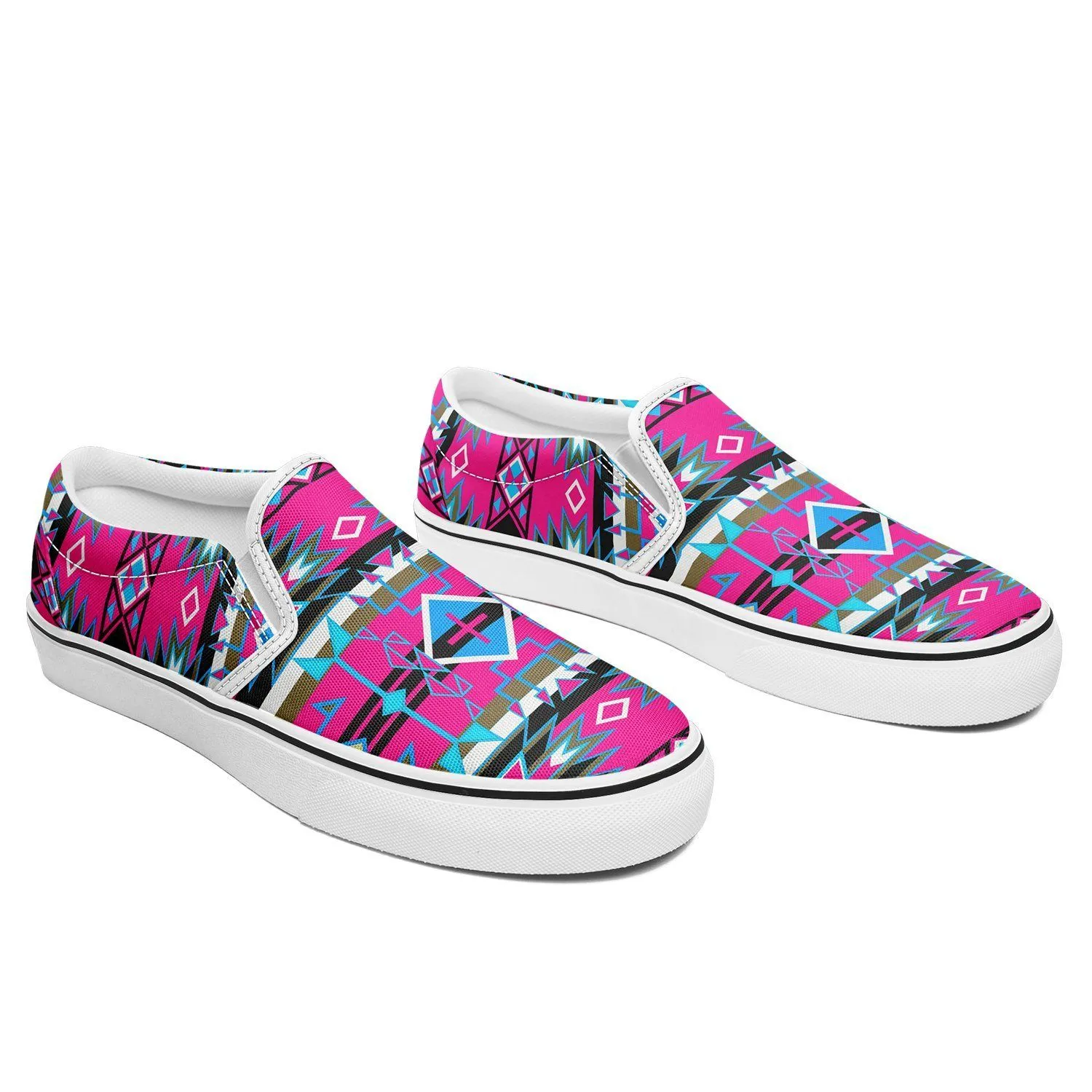 Force of Nature Sunset Storm Otoyimm Kid's Canvas Slip On Shoes