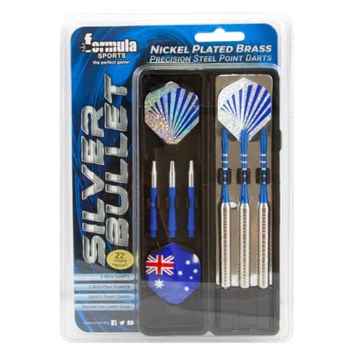 Formula Sports Silver Bullet Nickel Plated Darts