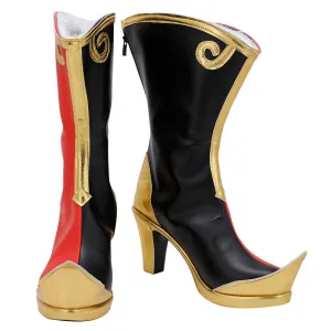 Genshin Impact Yan Fei Cosplay Shoes Boots Custom Made