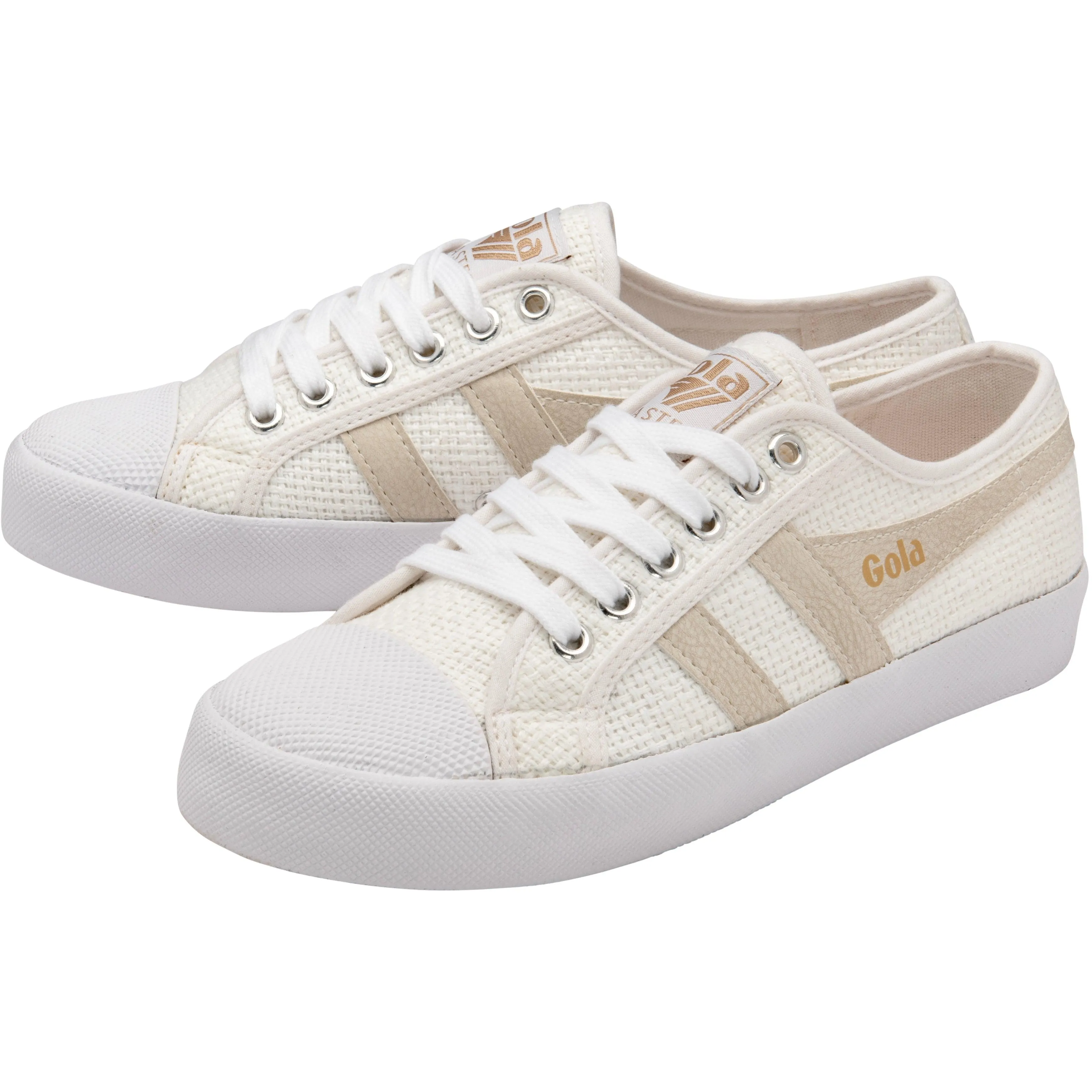 Gola Womens Sneaker Coaster Raffia White/Natural