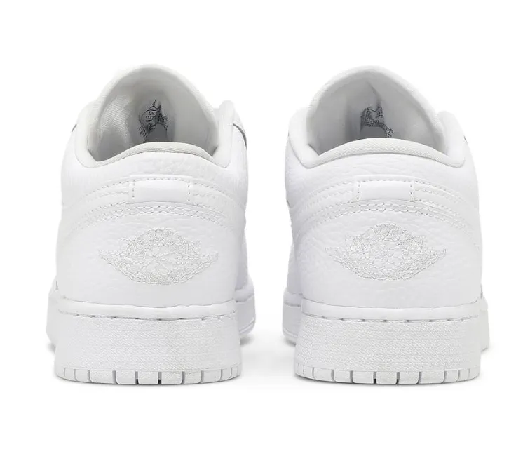 GS Nike Air Jordan 1 Low (White/White)