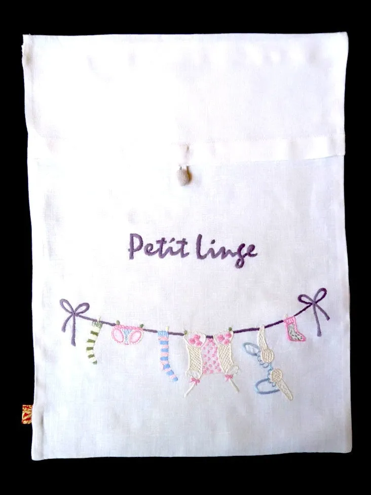 Hand Embroidered Travel Bags Petit Linge