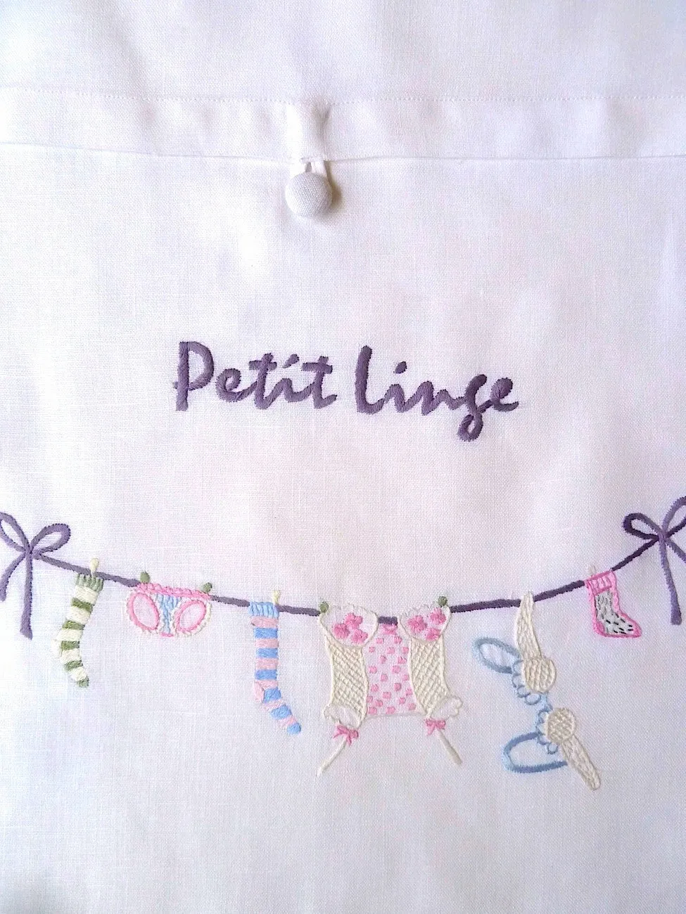 Hand Embroidered Travel Bags Petit Linge